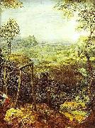 Pieter Bruegel the Elder The Magpie on the Gallows - detail oil painting reproduction